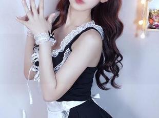 微密圈 – 看看羊小雪juvia如何把女仆演绎成舰长——原图合集！