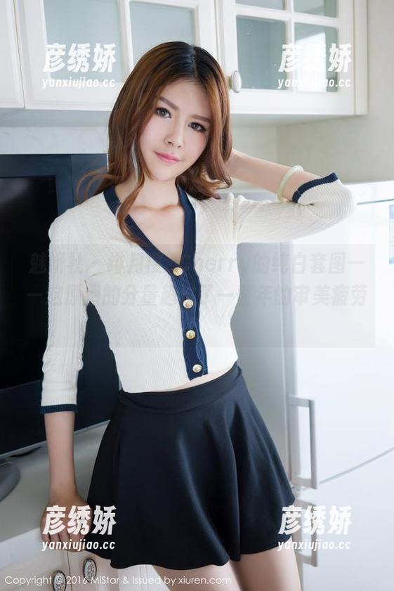 魅妍社 - 绯月樱_Cherry的纯白套图——这原图的分量超过了一整年的审美疲劳！